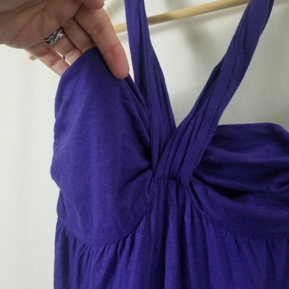 Express Purple Mini Dress - Picture 6 of 9